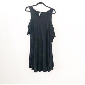 Black Off the Shoulder Dress